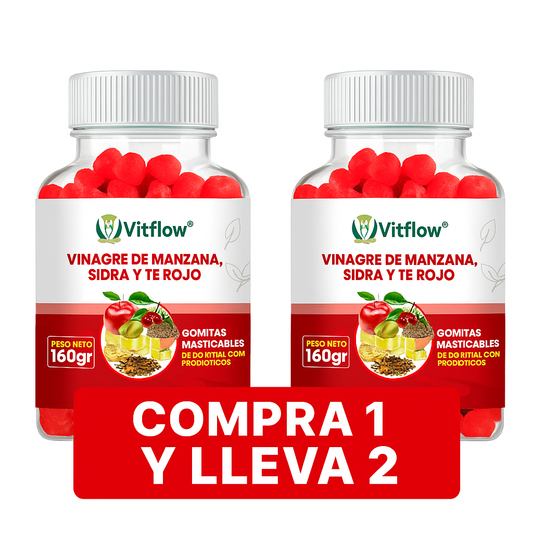 😍 ¡SUPER PROMOCIÓN 2x1! 🌸 💪Gomitas vinagre de Manzana
