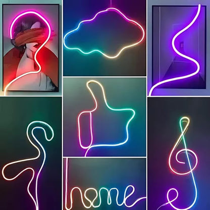 🌈Neon Led Rgb 5 Metros Bluetooth