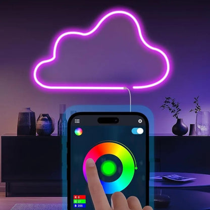 🌈Neon Led Rgb 5 Metros Bluetooth
