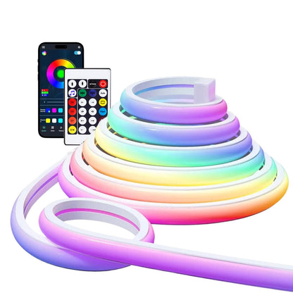 🌈Neon Led Rgb 5 Metros Bluetooth