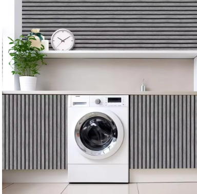 Rollo adhesivo decorativo estilo listones de madera - 10 metros