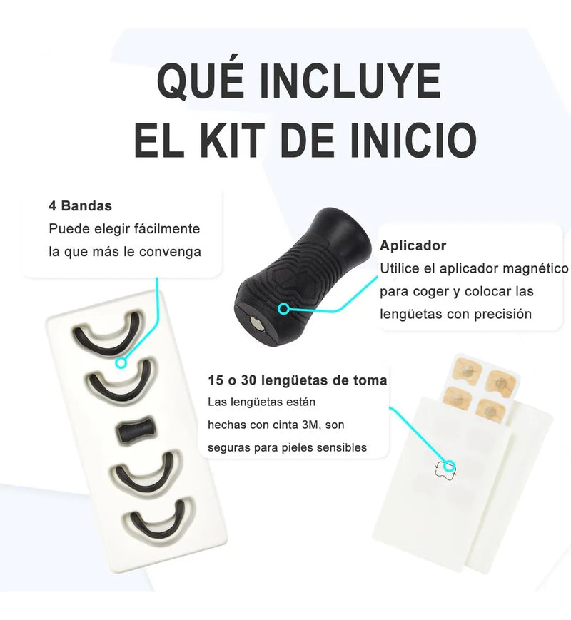 Dilatador Nasal Blanco - 60 Adhesivos