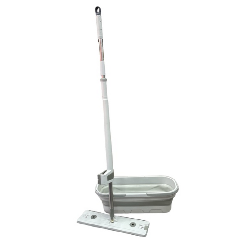 Mopa con Balde Plegable + Tapete Antideslizante de Regalo