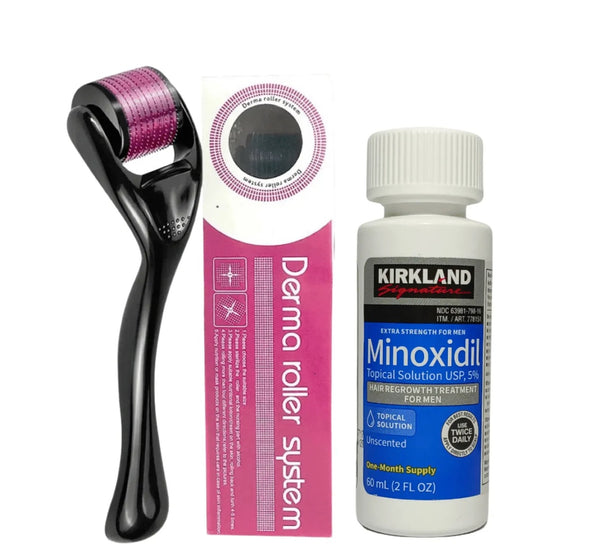 💪✨ Kit minoxidil + dermaroller