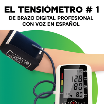 🎁 PROMO: 50% OFF 🩺 Tensiómetro de brazo vos en  español