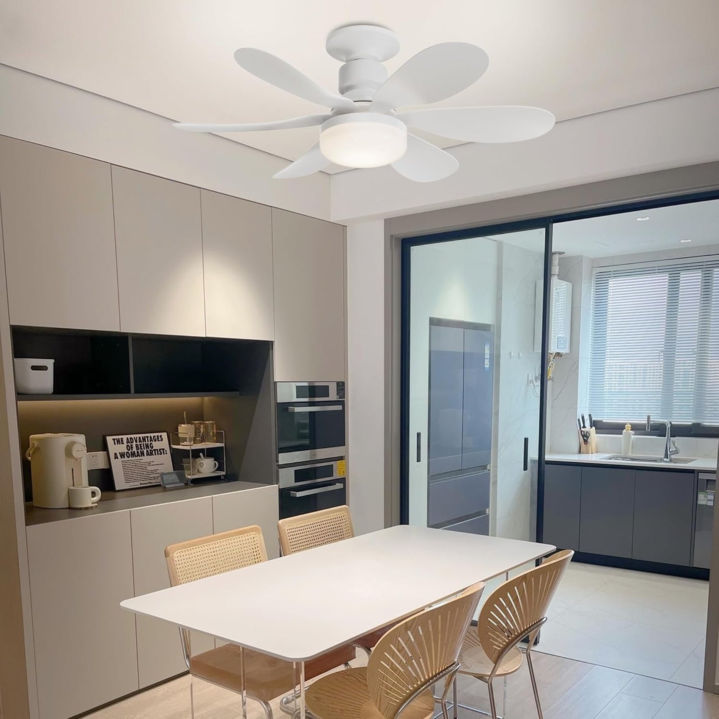 Compra 1 y llevate 2 💡 Ventilador con Luz y Control Remoto 💡