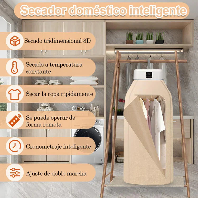 Secadora de ropa eléctrica Portatil