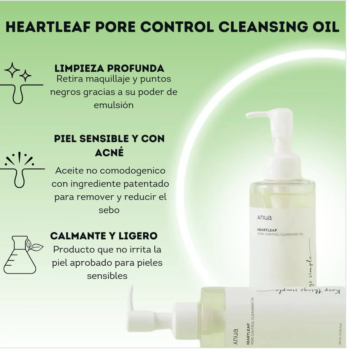 😍 ¡SUPER PROMOCIÓN 2x1! 🌿 Jabón facial anua  🌿