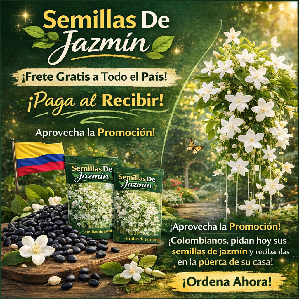 🌿 Semillas de Jazmín Aromático