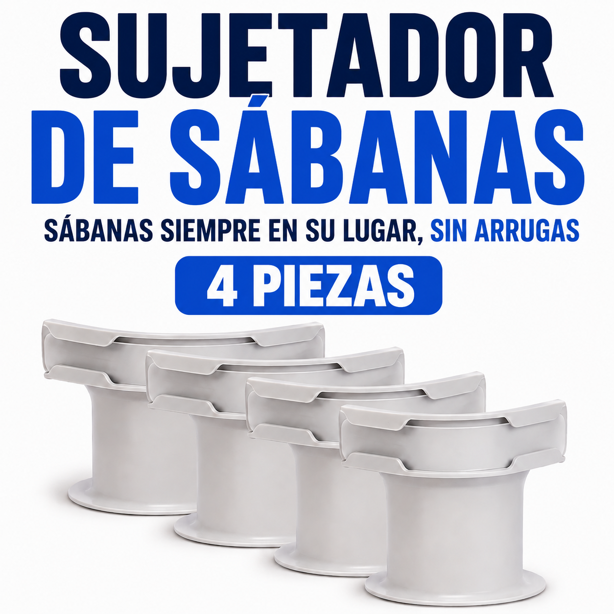Sujetador de Sábanas Set 4x