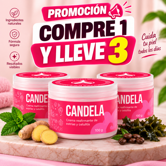 Compra 1 y llevate 3 😍 Crema Candela