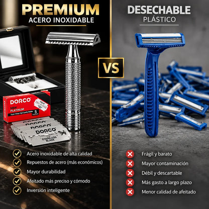 🎁 Compra 1 y llevate 2  🎁 Maquina de Afeitar Premiun Clásica