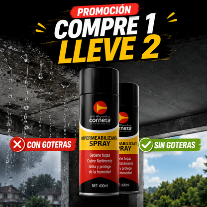 Compra 1 y llevate 2 🏠💧 Impermeabilizante Spray Cor Negro