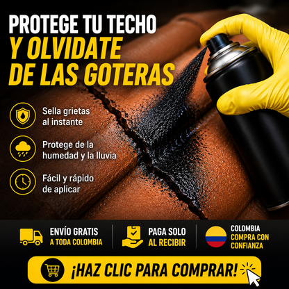 Compra 1 y llevate 2 🏠💧 Impermeabilizante Spray Cor Negro