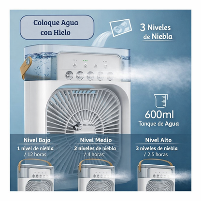 Compra 1 y llevate 2 ❄️ Ventilador aire acondicionado portatil ❄️