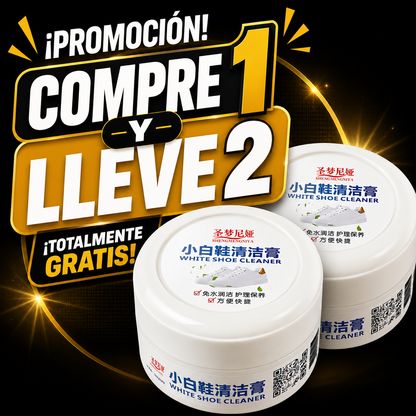 Compra 1 y llevate 2 👟Crema Limpiadora De Zapatos Blanqueador