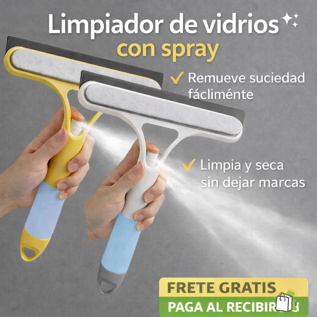 Compra 1 y llevate 2 🧼Limpiavidrios con Spray 🧼