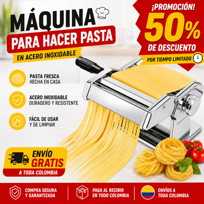 Maquina Para Hacer Pasta De Acero