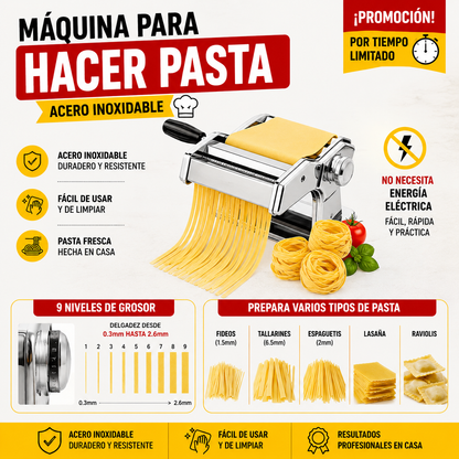 Maquina Para Hacer Pasta De Acero