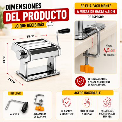 Maquina Para Hacer Pasta De Acero