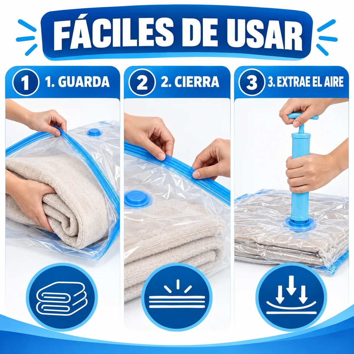 🔥 PROMO: 50% OFF 🔥 Bolsas De Empaque Al Vacio X5+bomba