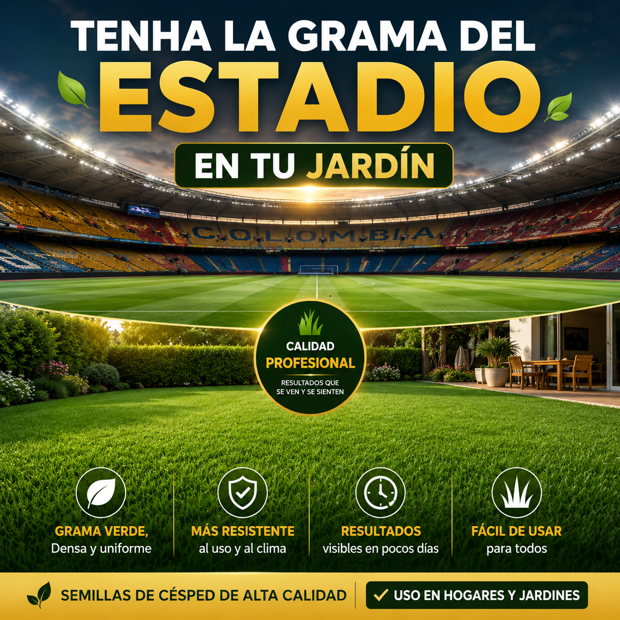 ☘️ Semillas Césped Pemiun ☘️