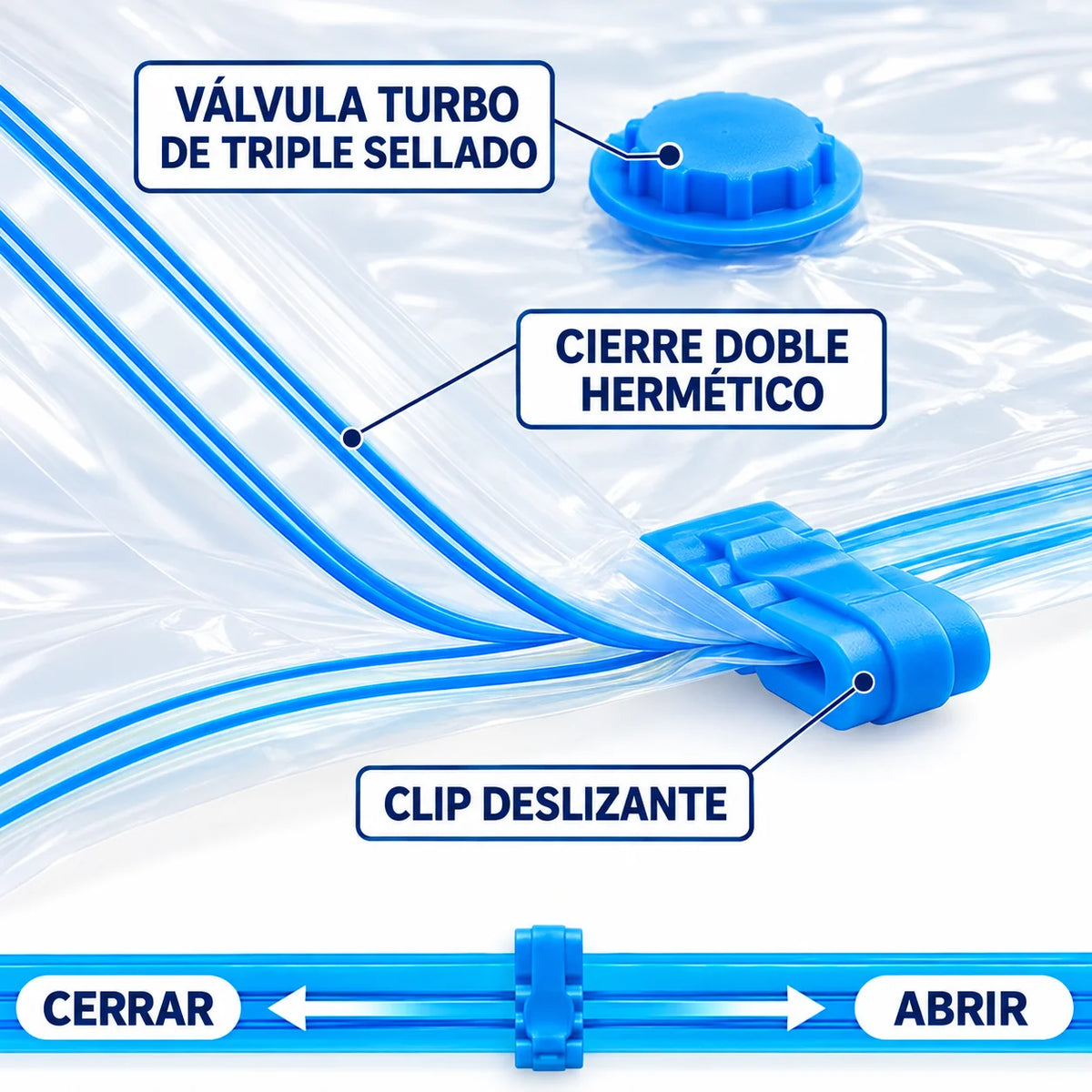 🔥 PROMO: 50% OFF 🔥 Bolsas De Empaque Al Vacio X5+bomba