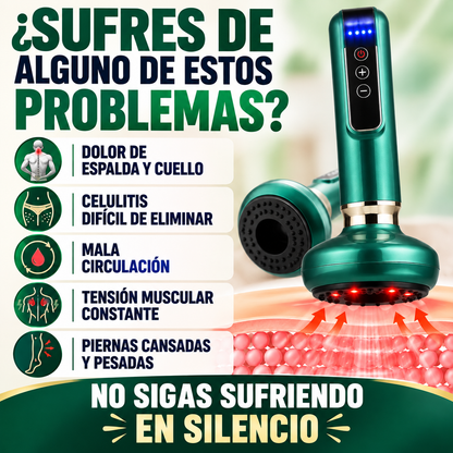 🔥 PROMO: 50% OFF 🔥 Masajeador Eléctrico Ventosa Premiun