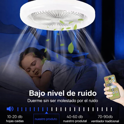 Compra 1 y llevate 2 💡 Lampara Ventilador Control 2 en 1 ❄️
