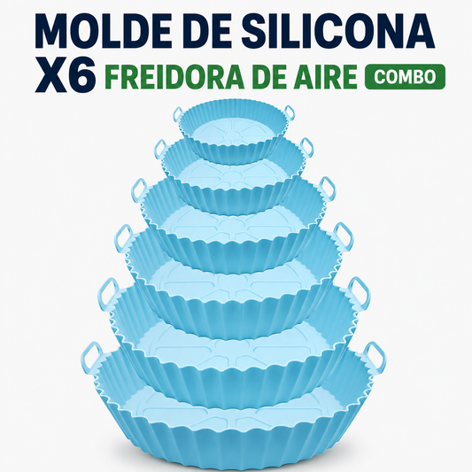 Compra 1 y llevate 6 - Molde de Silicona Freidora de aire