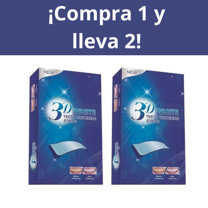 Compra 1 y llevate 2 🦷 Tiras Blanqueadoras diente X7 pares 🦷