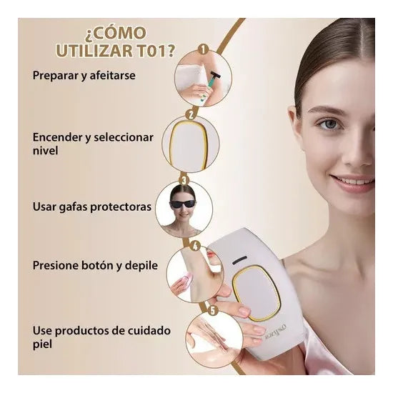 ⚡💡50% OFF ⚡💡 Depiladora Láser IPL ImperiumGlow PRO™
