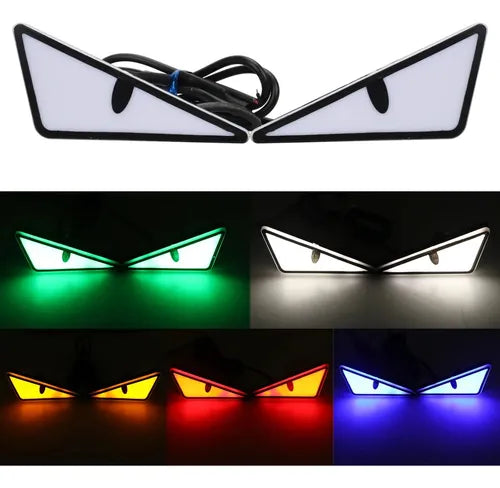 🔥👀 Ojos LED para Moto o Carro 🚗🏍️