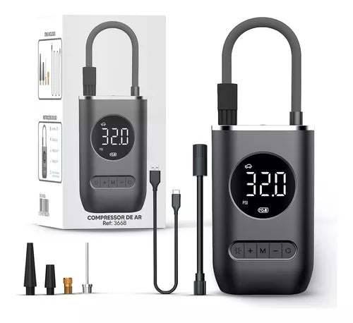 Mini compresor portátil recargable