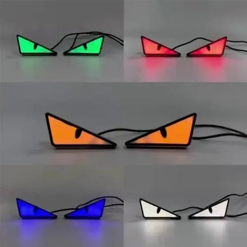 🔥👀 Ojos LED para Moto o Carro 🚗🏍️