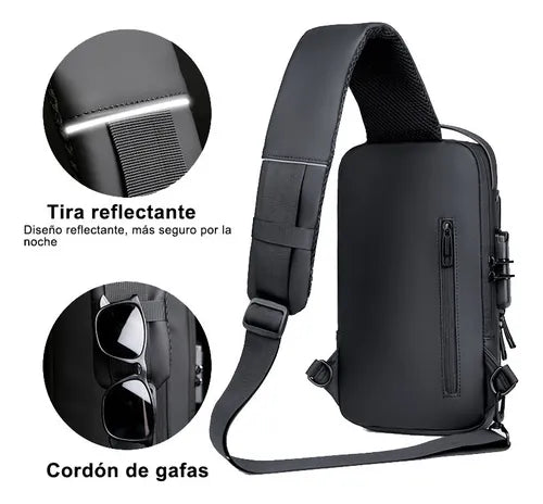 🎒 Morral antirrobo fashion