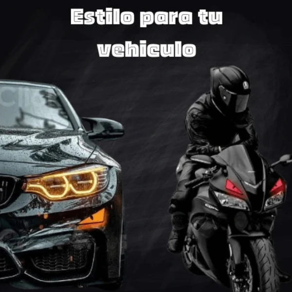 🔥👀 Ojos LED para Moto o Carro 🚗🏍️