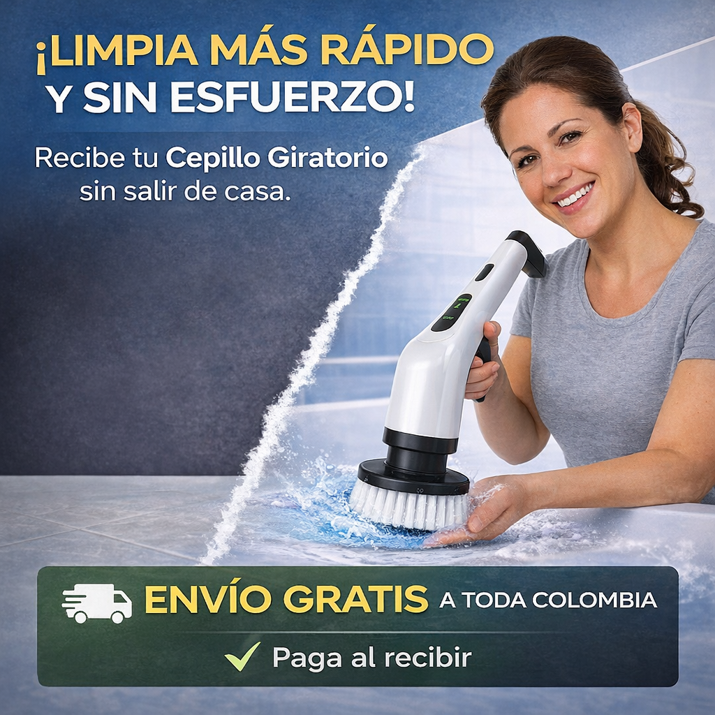 🧽50% OFF 🧽 Cepillo electrico 9 en 1