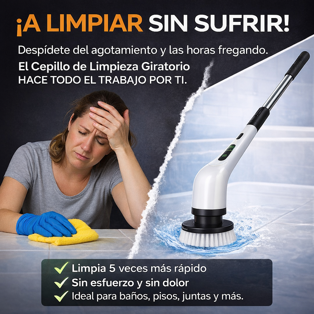 🧽50% OFF 🧽 Cepillo electrico 9 en 1