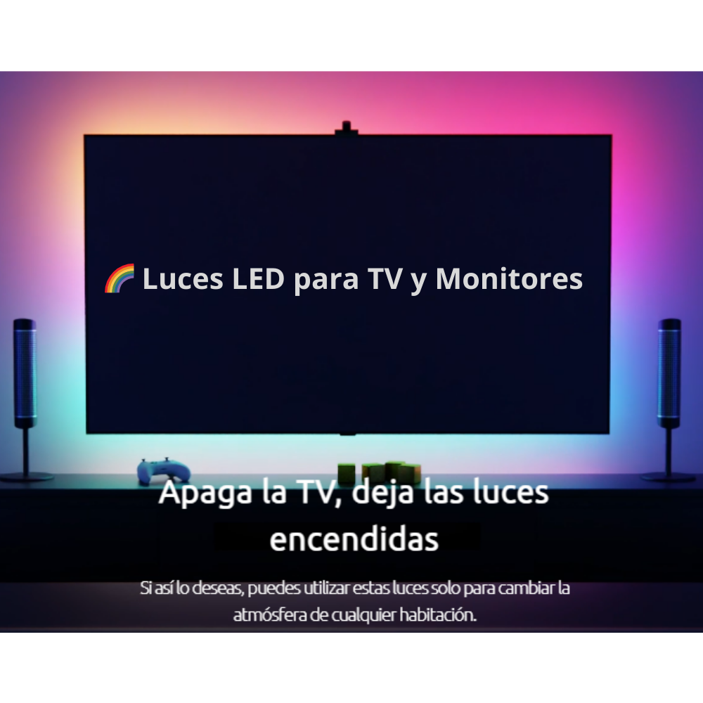 🌈 Cinta LED RGB Inteligente para TV
