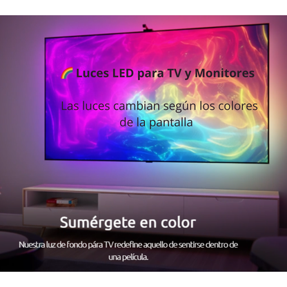 🌈 Cinta LED RGB Inteligente para TV