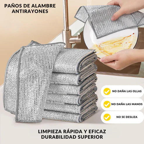 🧽 Paños Mágicos de Limpieza x10 Unidades✨