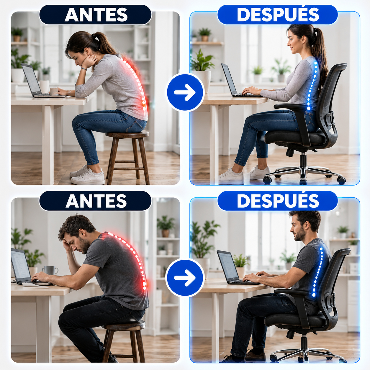🎁 PROMO: 50% OFF 🎁 Silla Ejecutiva Ergonómica