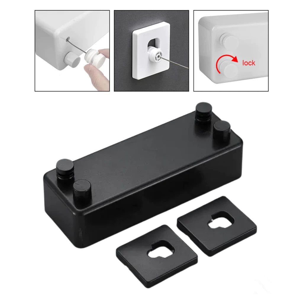 Tendedero de Ropa Retráctil