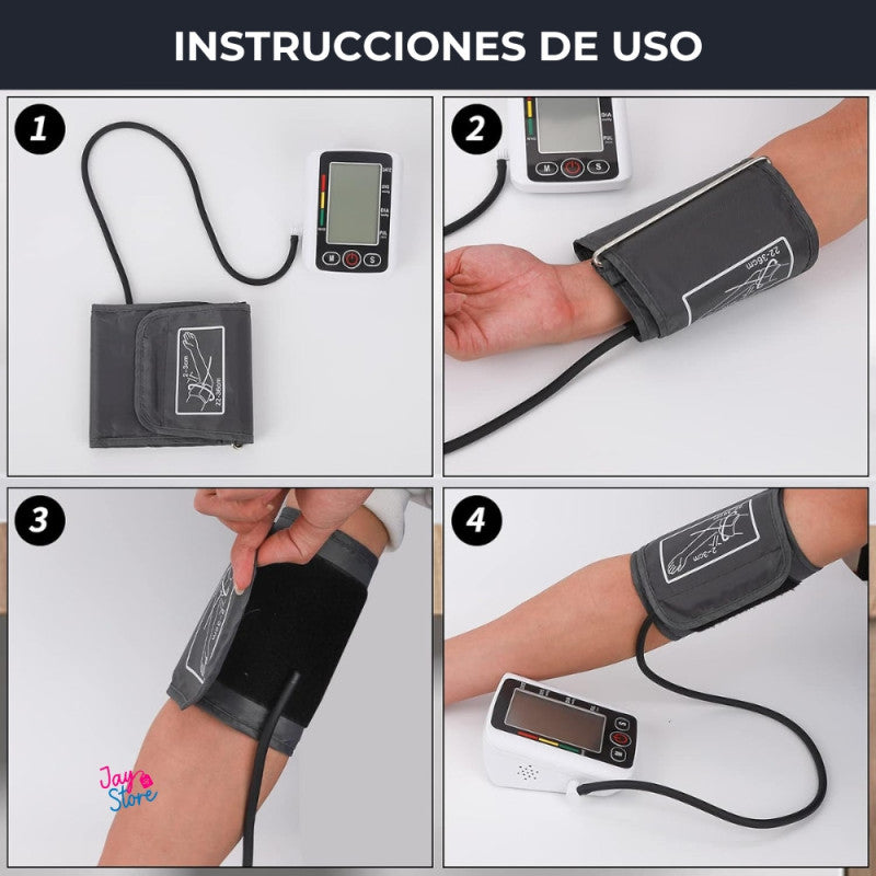🎁 PROMO: 50% OFF 🩺 Tensiómetro de brazo vos en  español